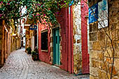 Hania - streets and alleys of the old medieval Jewish ghetto (the quarter is still officially known as Evraiki) 